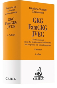 Abbildung von: Gerichtskostengesetz, Gesetz über Gerichtskosten in Familiensachen, Justizvergütungs- und -entschädigungsgesetz - C.H.BECK