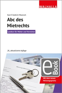 Abbildung von: ABC des Mietrechts - Walhalla