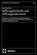 Bild: Stiftungskontrolle und Stiftungsautonomie - Nomos