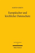 Bild: Europ&auml;ischer und kirchlicher Datenschutz - Mohr Siebeck