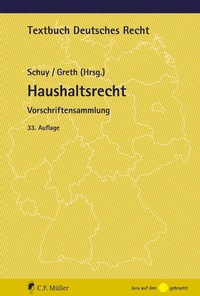 Enlarge image Cover: Haushaltsrecht - C.F. Müller