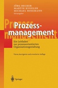 Cover: Prozessmanagement - Springer