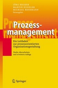 Abbildung von: Prozessmanagement - Springer