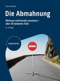Cover: Die Abmahnung - Haufe-Lexware