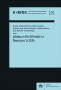 Cover: Jahrbuch f&uuml;r &ouml;ffentliche Finanzen 1-2024 - Berliner Wissenschafts-Verlag