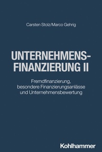 Abbildung von: Unternehmensfinanzierung II - Kohlhammer