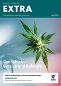 Cover: EXTRA zur Legalisierung von Cannabis - Bund-Verlag