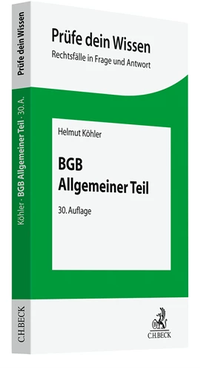 Enlarge image Cover: BGB Allgemeiner Teil - C.H.BECK