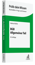Cover: BGB Allgemeiner Teil - C.H.BECK