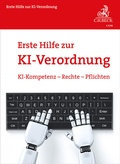 Cover: Erste Hilfe zur KI-Verordnung - C.H.BECK