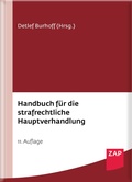 Cover: Handbuch f&uuml;r die strafrechtliche Hauptverhandlung - ZAP