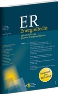 Cover: ER EnergieRecht - Sonderheft 1.14 - Erich Schmidt Verlag