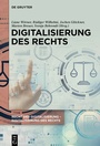 Cover: Digitalisierung des Rechts - De Gruyter