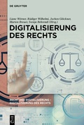 Cover: Digitalisierung des Rechts - De Gruyter