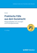 Cover: Praktische F&auml;lle aus dem Sozialrecht - KSV Medien
