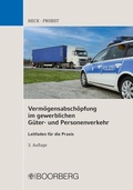 Cover: Verm&ouml;gensabsch&ouml;pfung im gewerblichen G&uuml;ter- und Personenverkehr - Boorberg