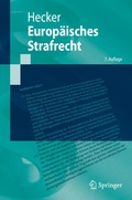Cover: Europ&auml;isches Strafrecht - Springer