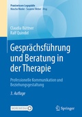 Cover: Gespr&auml;chsf&uuml;hrung und Beratung in der Therapie - Springer