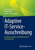 Cover: Adaptive IT-Service-Ausschreibung - Springer Gabler