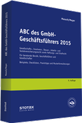Cover: ABC des GmbH-Gesch&auml;ftsf&uuml;hrers 2015 - Stollfu&szlig;