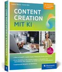 Abbildung von: Content Creation mit KI - Rheinwerk
