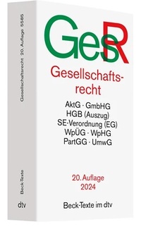Abbildung von: Gesellschaftsrecht: GesR - dtv