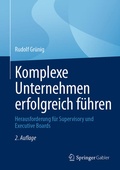 Cover: Komplexe Unternehmen erfolgreich f&uuml;hren - Springer Gabler