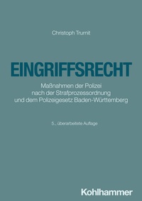 Abbildung von: Eingriffsrecht - Kohlhammer