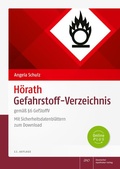 Cover: H&ouml;rath Gefahrstoff-Verzeichnis - Deutscher Apotheker Verlag