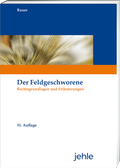 Cover: Der Feldgeschworene - Jehle