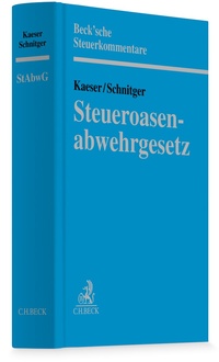 Abbildung von: Steueroasen-Abwehrgesetz: StAbwG - C.H.BECK