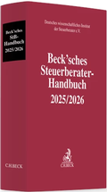 Cover: Beck'sches Steuerberater-Handbuch 2025/2026 - C.H.BECK