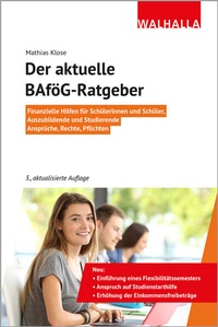 Abbildung von: Der aktuelle BAföG-Ratgeber - Walhalla