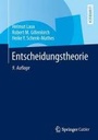 Cover: Entscheidungstheorie - Springer Gabler