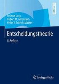 Enlarge image Cover: Entscheidungstheorie - Springer Gabler