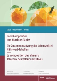Abbildung von: Food Composition and Nutrition Tables - Wissenschaftliche Verlagsgesellschaft