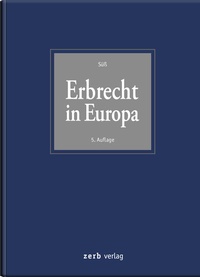 Abbildung von: Erbrecht in Europa - Zerb
