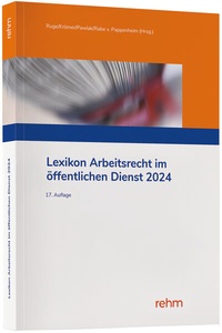 Abbildung von: Lexikon Arbeitsrecht im öffentlichen Dienst 2024 - Rehm