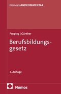 Cover: Berufsbildungsgesetz - Nomos