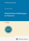 Cover: Arbeitnehmererfindungen im Konzern - Carl Heymanns Verlag