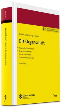 Abbildung von: Die Organschaft - NWB
