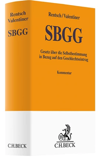 Abbildung von: Selbstbestimmungsgesetz: SBGG - C.H.BECK