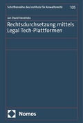 Bild: Rechtsdurchsetzung mittels Legal Tech-Plattformen - Nomos