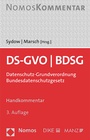Cover: DS-GVO / BDSG - Manz