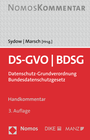 Cover: DS-GVO | BDSG - Dike Verlag Zürich