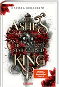 Cover: The Ashes and the Star-Cursed King (Crowns of Naxia 2) - Carlsen