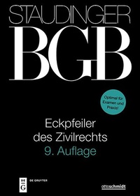 Cover: BGB: Kommentar zum Bürgerlichen Gesetzbuch mit Einführungsgesetz und Nebengesetzen - Otto Schmidt/De Gruyter