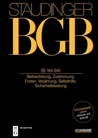 Abbildung von: BGB: Kommentar zum Bürgerlichen Gesetzbuch mit Einführungsgesetz und Nebengesetzen - Otto Schmidt/De Gruyter