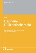 Cover: Das neue IT-Sicherheitsrecht - Nomos
