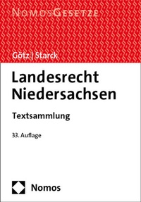 Bild vergrößern Bild: Landesrecht Niedersachsen - Nomos